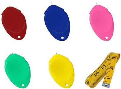 Gemsy 5 Needle Threader + Inch tape Combo Sewing Kit