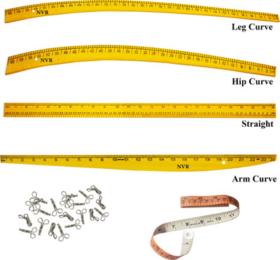 NVR 4 Shape scale , Measuring Tape and Hooks Sewing Kit