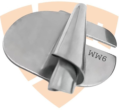 SSS T17 Hemming Folder 9 MM Hemming Folder Attachment for Industrial Sewing Machine Sewing Kit