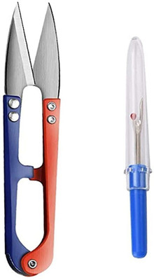 Survyam Enterprise Sewing/Crafting Removing Threads (1 Piece) & Sewing Thread Cutter (1 Piece) Sewing Kit