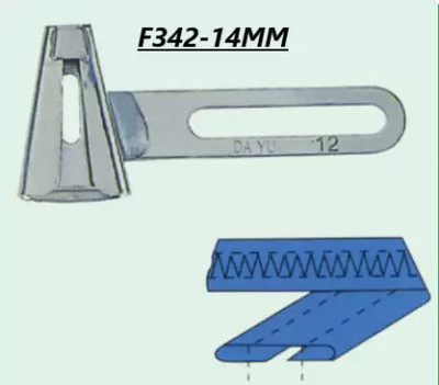 EASYSEW JZ 15506 F342 BELT LOOP FOLDER 14 MM Sewing Kit
