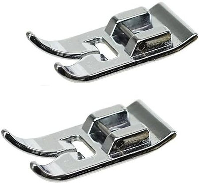 Juki 2 Pcs Zig Zag Snap-On Foot for Usha, Singer, Brother Machines Sewing Kit