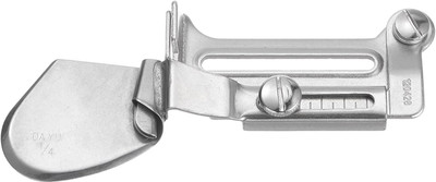 EASYSEW Sewing Binder Flat Seamer Folder Adjustable Rolled Hem Foot Curling Device(1/4) ROLLED HEMMING PRESSER FOOT with High Shank(Pack of 1)