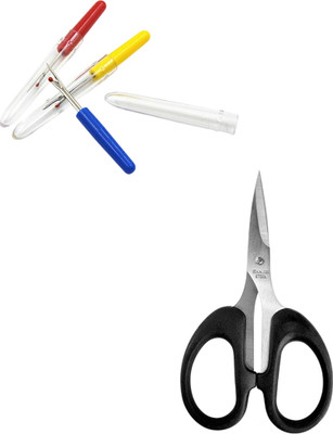 Kunfaya Combo Of 3 Seam Ripper + 1 Mini Scissor Sewing Kit