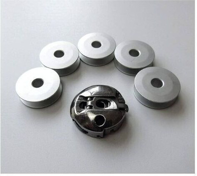 LYSOO METAL BOBBIN 4PCS BOBBIN 1PCS BOBBIN CASE FOR SEWING MACHINE Sewing Kit