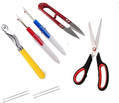 manrish Cutter,Seam Rippers,Scissors,Tracing Wheel &Needles Combo/Sewing Tools Sewing Kit
