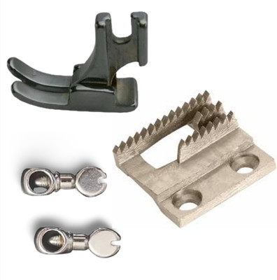 SSS 4 pcs Combo Needle Clamp (Chutki), FEED DOG, Presser foot for sv Sewing Machine Sewing Kit