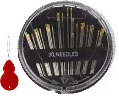 manrish Golden Eye Needles & Threader Combo/Tailoring Tools/Sewing Tools Sewing Kit