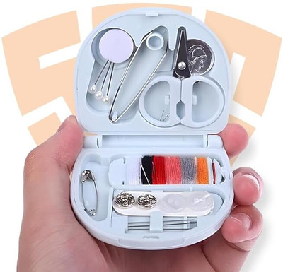 SSS Mini Travel Sew Kit Beginner Mini Sewing Box Pocket Folding EMERGENCY Sewing Kit