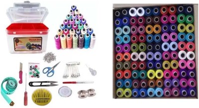 Macaw Combo Pack Of Thread Box and Sewing Kit Tailoring Accessories Sewing Kit