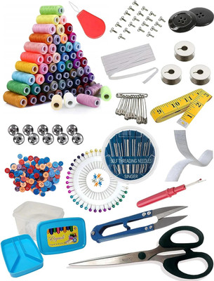 computronics Multiperpose Tailoring Double Layer Sewing Kit/All Accessories Sewing Kit