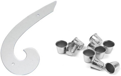 Crafts Haveli Combo 2 Items Armhole Curve & Thimble 3Pc Sewing Kit