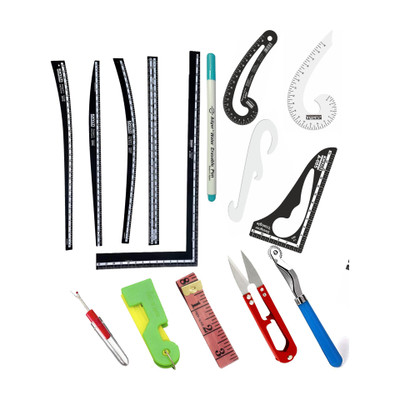 Kitoarts Tailoring Scales,Tailoring Scales Kit,Curve Scale For Tailoring,Tailoring Tools Sewing Kit