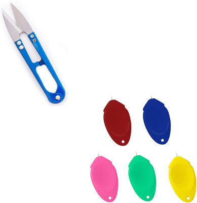 Crafts Haveli Thread Cutter 1pc & Needle Threader New 5pc Sewing Kit
