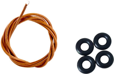 Kunfaya 1 Machine Leather Belt + 5 Pcs Bobbin Winder Rubber Sewing Kit