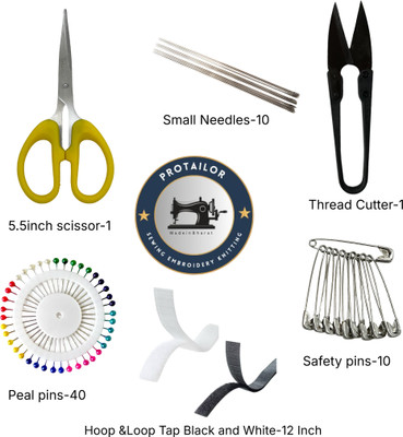 ProTailor Professional Sewing kit with 6Accessories Tailoring kit -63 Items combo Sewing Kit