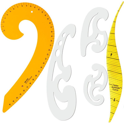 Artonezt French Curve Scale Set for Tailoring Kit Sewing Measuring Tool Sewing Kit