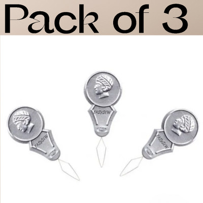 EASYSEW Needle Threader Stitch Insertion Hand Machine Sewing Tool. (Pack of 3) Sewing Kit
