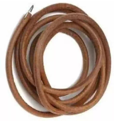 SSS Sewing Machine Belt LET Genuine Leather Round Sewing Belt with Hook (pack of 1) Sewing Kit