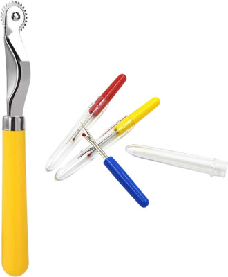 Kunfaya Combo Of 1 Tracing Wheel + 3 Seam Ripper Sewing Kit