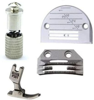 jsc COMBO P351 PRESSER FOOT, (E-16) NEEDLE PLATE,(E-SERIES) FEED DOG QUICK CHANGE Sewing Kit