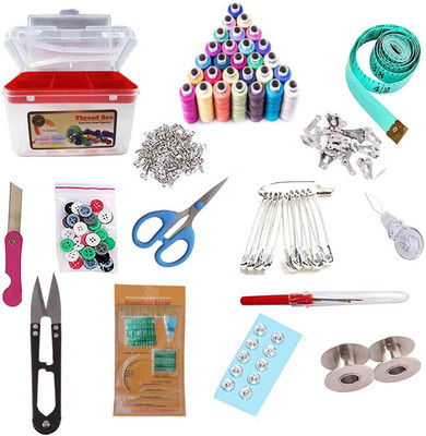 Macaw Multipurpose Tailoring Set - Sewing Kit Box With All Accessories Sewing Kit