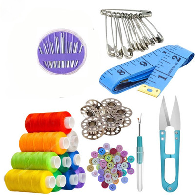 DECRONICS Sui Dhaga Kit |Thread Box Set for Sewing Machine | Stitching Kits Sewing Kit