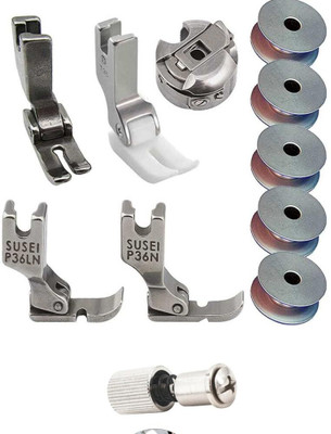 Wotel P351, T35, P36LN-P36N, BOBBIN, BOBBN CASE & P/ Foot with High Shank (Pack of 4) Sewing Kit