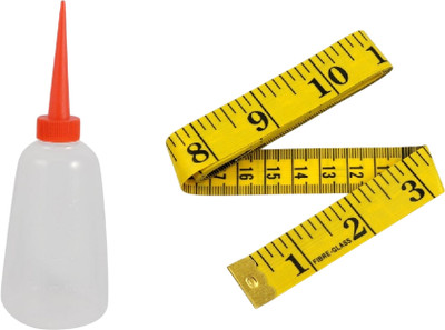 Kunfaya 1 Machine Oil Bottle + 1 Measuring Tape Sewing Kit