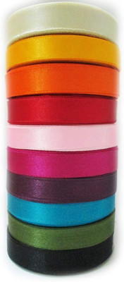 Crafts Haveli Ribbon Multi 1 inch 6pc Sewing Kit