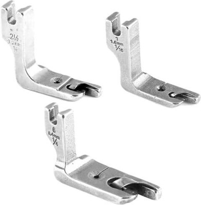 Juki Combo Set: 1/4, 1/8, 1/16 Rolled Hemming Presser Foot with High Shank Sewing Kit