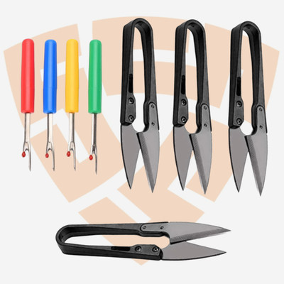 SSS Combo 4PC Seam Rippers 4 Cutters Sewing Craft Tool Thread Unpicker Stitch Opener Sewing Kit