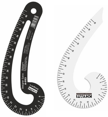 Kitoarts French Curve For Tailoring,French Curve Scale,Armhole Curve with Printing Sewing Kit