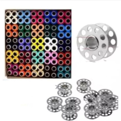 HouseOfCommon Sewing kit - 100pcs Thread Box with 10 Bobbins Sewing Kit