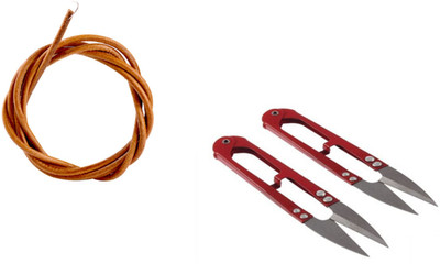 Kunfaya 1 Machine Leather Belt + 2 Thread Cutter Sewing Kit