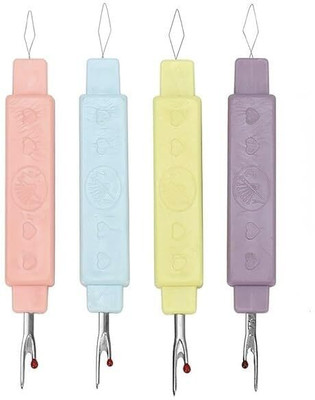 NTGS 2 in 1 Seam Ripper and Needle Threader Set of 4 – Mult Sewing Kit