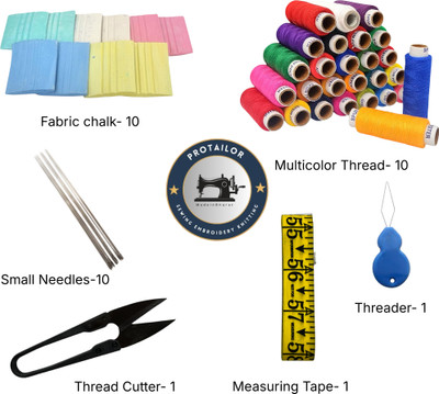 ProTailor Professional Sewing kit with 6 Accessories Tailoring kit -33 Items combo Sewing Kit