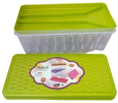 Aezzo 1 Pcs. Double Layer 36 Thread Spool Reel Hole Empty Sewing Kit Box. Sewing Kit