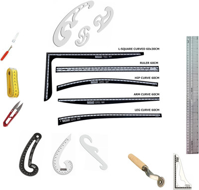 Kitoarts Tailoring Scales,Tailoring Tools,Tailoring Accessories,Tailoring Material (17) Sewing Kit