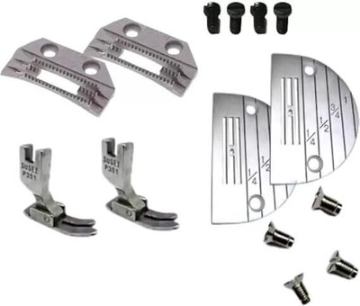 Juki Combo E-18 Needle Plate Feed Dog P351 Presser Foot for Industrial Machine Sewing Kit