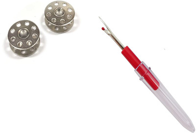 Crafts Haveli Combo 2 Items Bobbin 2pc & Seam Ripper-1 Sewing Kit