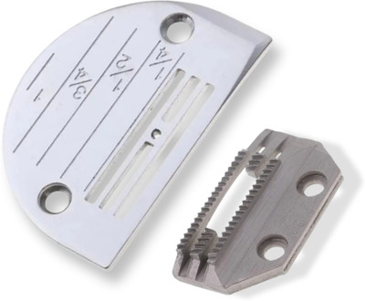 SSS FD-24 NEEDLE PLATE WITH ITS FEED DOG (1 SET) For Industrial Serwing Machine Sewing Kit