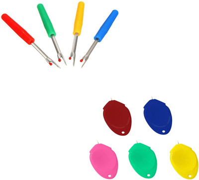 Crafts Haveli Seam Ripper 4pc & Needle Threader New 5pc Sewing Kit