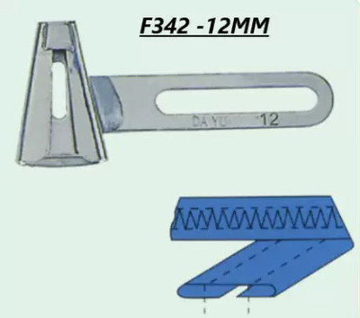 SSS JZ 15506 F342 BELT LOOP FOLDER 12 MM Sewing Kit