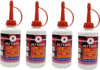 intenzo Multipurpose Sewing machine oil with rose fragrances pack of 3 each in 100 ml Sewing Machine Oil(Nozzle)