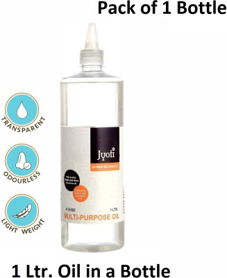 Jyoti Sewimg Machine Oil - Water White (1000 ml) - Pack of 1 Bottle 1000 ml Sewing Machine Oil(Bottle)