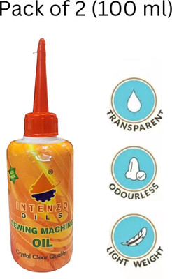 intenzo Multi Purpose premium oil (pack of 2) 100 ml Sewing Machine Oil(Bottle)