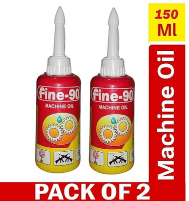 JANMESH ENTERPRISES Fine 90 Sewing Machine Lubricating Oil All purpose (Pack of 2) 150 ml Sewing Machine Oil(Bottle)