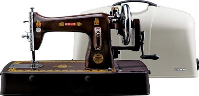 USHA Bandhan Dlx Composite with cover Manual Sewing Machine( Built-in Stitches 1)