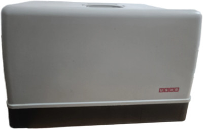 USHA Plastic Base & Cover Manual Sewing Machine( Built-in Stitches 0)